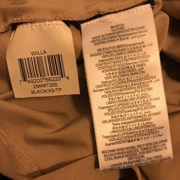 BCBGMaxAzria XS Willa black lace dress party dress - Picture 8 of 8